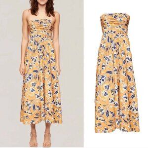 A.L.C. Tate Strapless Midi Dress, Size 4